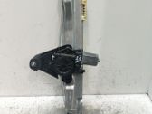 Rear door window regulator with motor