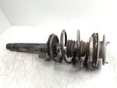 Front shock absorber with coil spring