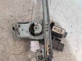 Rear window lifting mechanism without motor