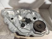 Rear window lifting mechanism without motor