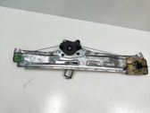 Rear window lifting mechanism without motor