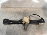 Rear window lifting mechanism without motor