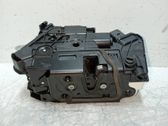 Rear door soft close latching motor