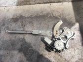 Rear window lifting mechanism without motor