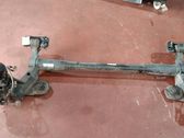 Rear axle beam with reductor