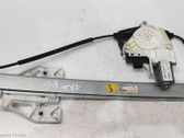 Rear door window regulator with motor