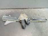 Rear window lifting mechanism without motor