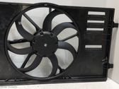 Electric radiator cooling fan