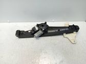 Rear door window regulator with motor