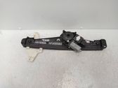 Rear window lifting mechanism without motor