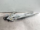 Rear window lifting mechanism without motor