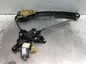 Rear window lifting mechanism without motor