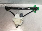Rear window lifting mechanism without motor