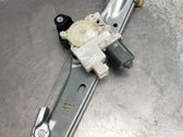 Rear door window regulator with motor