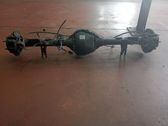 Rear axle beam with reductor