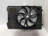 Electric radiator cooling fan