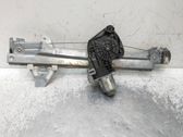 Rear window lifting mechanism without motor