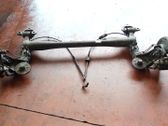 Rear axle beam with reductor