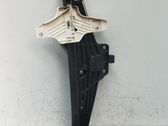 Rear window lifting mechanism without motor
