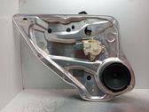 Rear window lifting mechanism without motor
