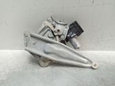 Rear door window regulator with motor