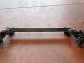 Rear axle beam with reductor