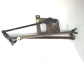 Front wiper linkage and motor