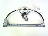 Rear door window regulator with motor