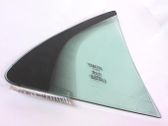 Rear vent window glass