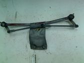 Front wiper linkage and motor