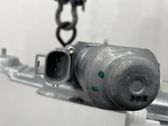 Rear door window regulator with motor