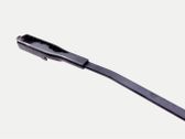 Front wiper blade arm
