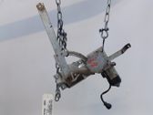 Rear door window regulator with motor
