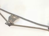 Front wiper linkage and motor
