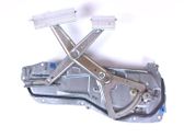 Rear door window regulator with motor