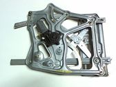 Rear door window regulator with motor
