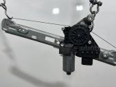 Rear door window regulator with motor
