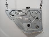 Rear door manual window regulator