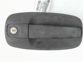 Loading door exterior handle