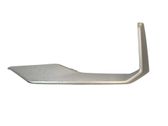 Front bumper splitter molding