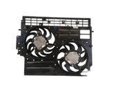 Radiator cooling fan shroud