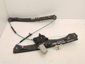 Front door window regulator with motor