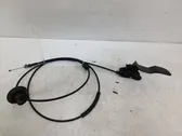 Engine bonnet/hood lock release cable