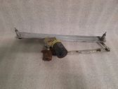 Front wiper linkage and motor