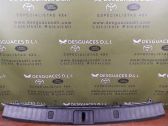 Rear bumper corner part panel trim