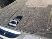 Rear door handle cover