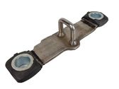 Loading door lock loop/hook striker