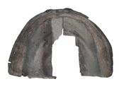 Rear arch fender liner splash guards