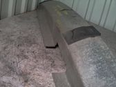 Rear bumper cross member