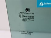 Rear door window glass